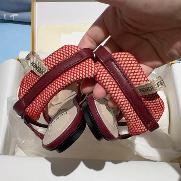 Fendi Women's Multicolor Patterned Flats - Picture 4 of 6